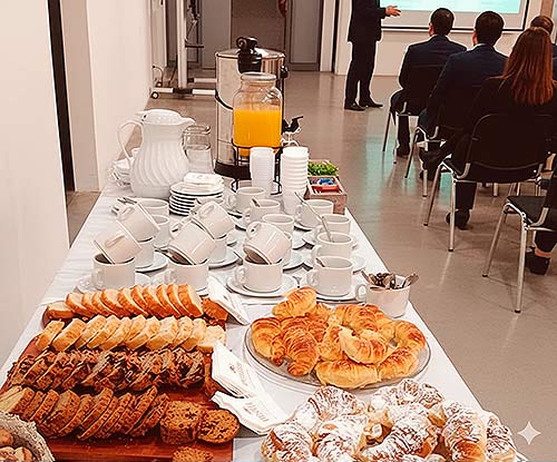 Catering empresarial en CABA — desayunos y eventos corporativos
